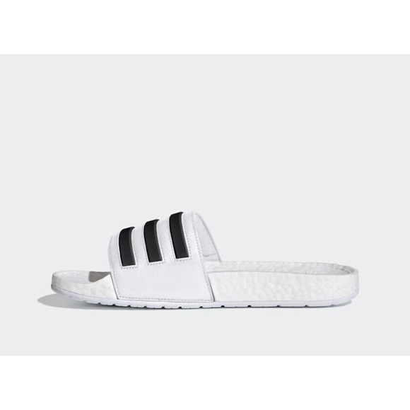 adidas Slides Men Size 13 Women 14‎ Adilette Boost Sandal FY8154 FY8155 - Picture 3 of 9